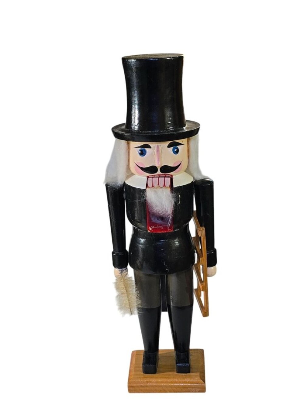 Vintage Chimney Sweep Nutcracker Christmas Holiday Decoration Wood Wooden